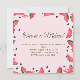Invitación a la Fiesta de Cumpleaños de Verano de