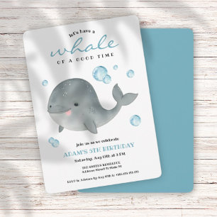 Invitación a la fiesta de cumpleaños de verano de