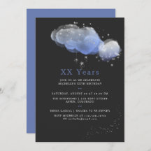 Invitación a la fiesta de cumpleaños de Watercolor