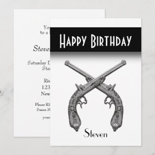 Invitación a la fiesta de cumpleaños de White Pist