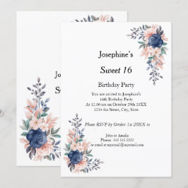 Invitación a la fiesta de cumpleaños de White Swee