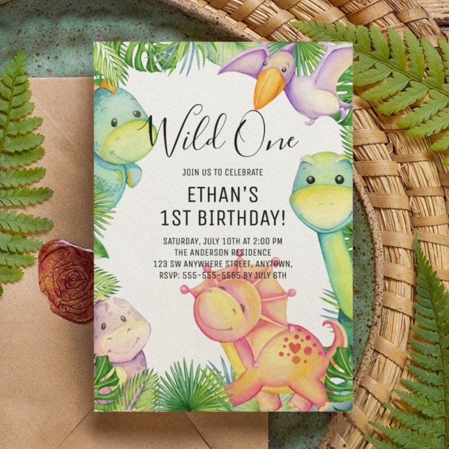 Invitación a la fiesta de cumpleaños de Wild One D (Subido por el creador)