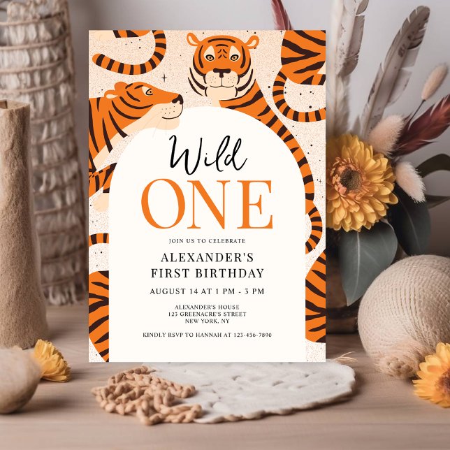 Invitación a la fiesta de cumpleaños de Wild One T (Subido por el creador)