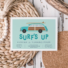 Invitación a la fiesta de cumpleaños de Woody Car