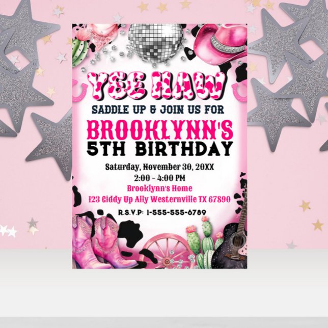 Invitación a la fiesta de cumpleaños de Yee Yaw Di (Subido por el creador)