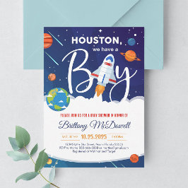 Invitación a la Fiesta de Cumpleaños del Bebé Niño