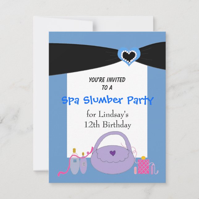 Invitación a la fiesta de cumpleaños del Black Rib (Anverso)