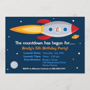 Invitación a la fiesta de cumpleaños del buque de