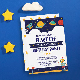 Invitación a la fiesta de cumpleaños del buque Roc