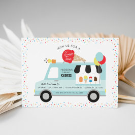 Invitación a la fiesta de cumpleaños del Camión he