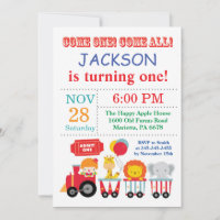 Invitación a la fiesta de cumpleaños del Carnaval
