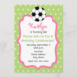 Invitación a la fiesta de cumpleaños del Chica