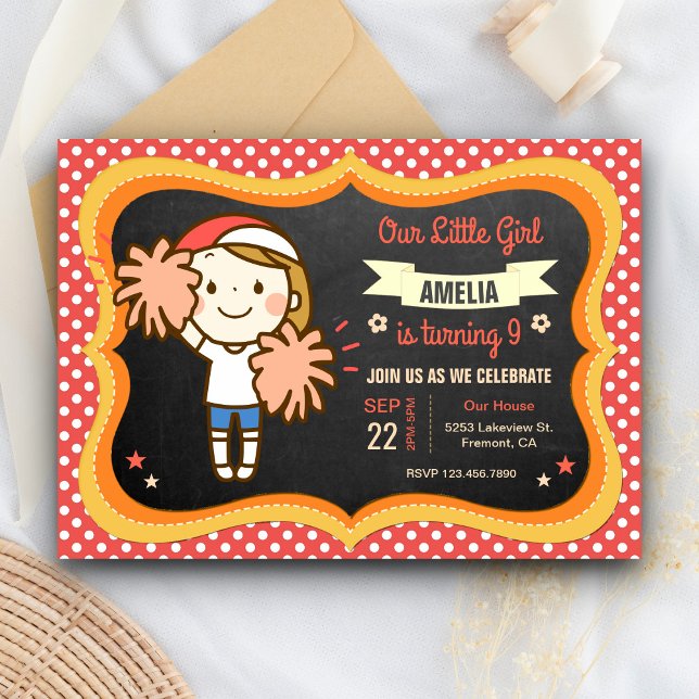 Invitación a la fiesta de cumpleaños del Chica ani (Subido por el creador)
