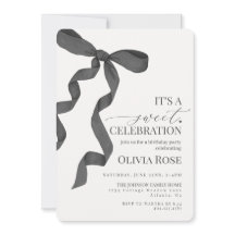 Invitación a la fiesta de cumpleaños del Chica Bla