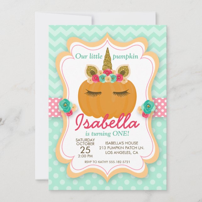 Invitación a la fiesta de cumpleaños del Chica Cal (Anverso)