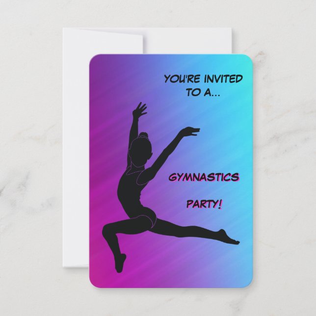 Invitación a la fiesta de cumpleaños del Chica de  (Anverso)