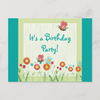 Invitación a la fiesta de cumpleaños del Chica de 