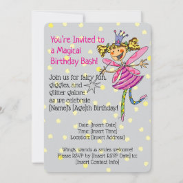 Invitación a la fiesta de cumpleaños del Chica de