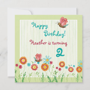 Invitación a la fiesta de cumpleaños del Chica de