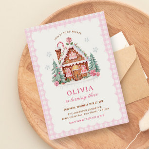 Invitación a la fiesta de cumpleaños del Chica de 