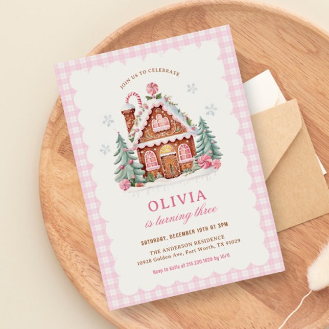 Invitación a la fiesta de cumpleaños del Chica de  (Subido por el creador)