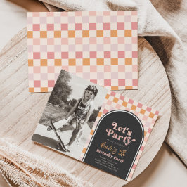 Invitación a la fiesta de cumpleaños del Chica de