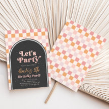 Invitación a la fiesta de cumpleaños del Chica de 