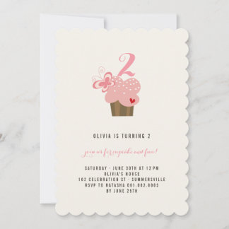 Invitación a la fiesta de cumpleaños del Chica del