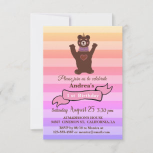 Invitación a la fiesta de cumpleaños del Chica del