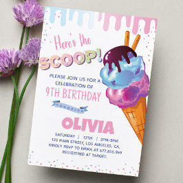 Invitación a la fiesta de cumpleaños del Chica hel