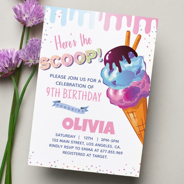Invitación a la fiesta de cumpleaños del Chica hel (Subido por el creador)
