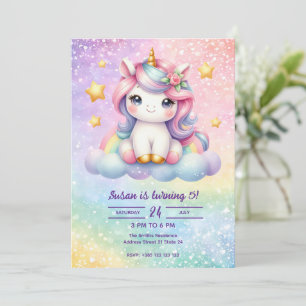 Invitación a la fiesta de cumpleaños del Chica Kaw