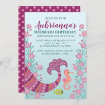 Invitación a la fiesta de cumpleaños del Chica Mer