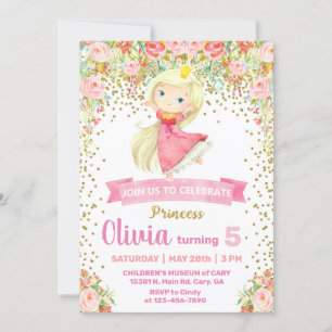 Invitación a la fiesta de cumpleaños del chica Pri