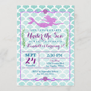 Invitación a la fiesta de cumpleaños del Chica Sir