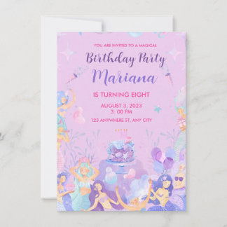 Invitación a la fiesta de cumpleaños del Chica Sir