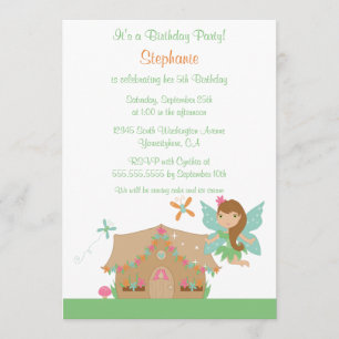 Invitación a la fiesta de cumpleaños del chica vol