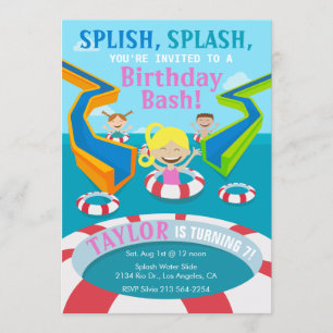 Invitación a la fiesta de cumpleaños del Chica Wat