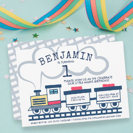 Invitación a la fiesta de cumpleaños del chico del