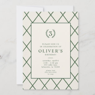 Invitación a la fiesta de cumpleaños del Club Camp