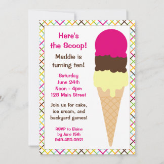 Invitación a la fiesta de cumpleaños del Crema de 