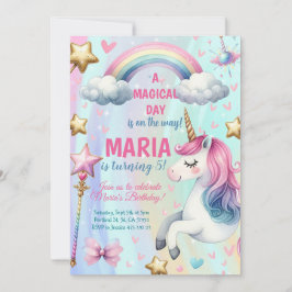 Invitación a la fiesta de cumpleaños del Día Magno