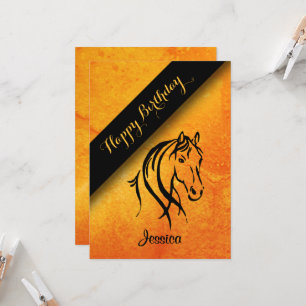 Invitación a la fiesta de cumpleaños del equino de