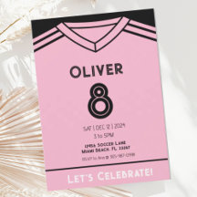 Invitación a la fiesta de cumpleaños del equipo de