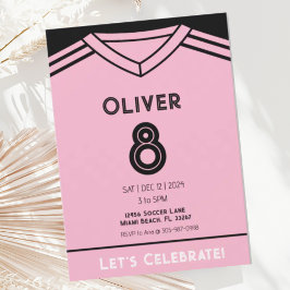 Invitación a la fiesta de cumpleaños del equipo de