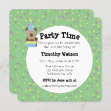 Invitación a la fiesta de cumpleaños del Fiesta Cu