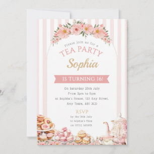 Invitación a la fiesta de cumpleaños del Fiesta de