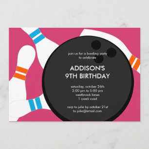Invitación a la fiesta de cumpleaños del Fiesta de