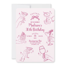 Invitación a la fiesta de cumpleaños del Fiesta de