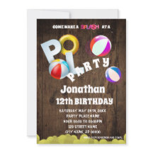 Invitación a la fiesta de cumpleaños del Fiesta de
